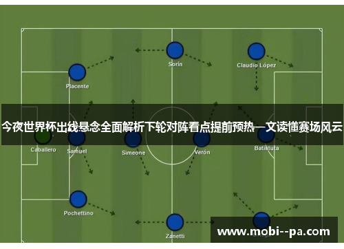 今夜世界杯出线悬念全面解析下轮对阵看点提前预热一文读懂赛场风云 今夜世界杯出线悬念全面解析下轮对阵看点提前预热一文读懂赛场风云